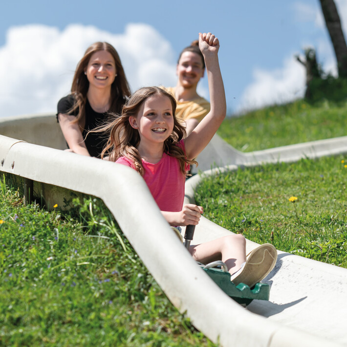 Summer Tobogganing Saalfelden Infrastructure in Saalbach